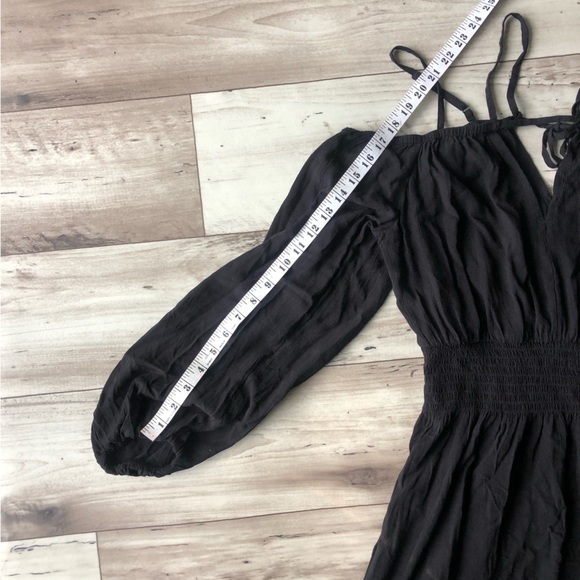 Old Navy Off the Shoulder Black Mini Dress - Picture 8 of 8